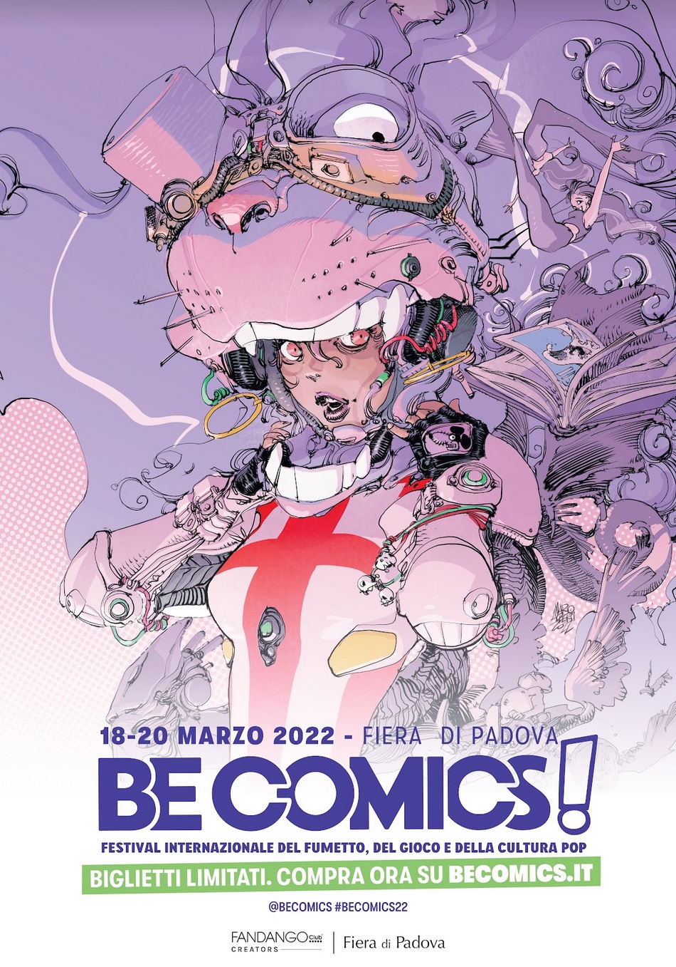 BE COMICS! 2022: APRE LA VENDITA DEI BIGLIETTI